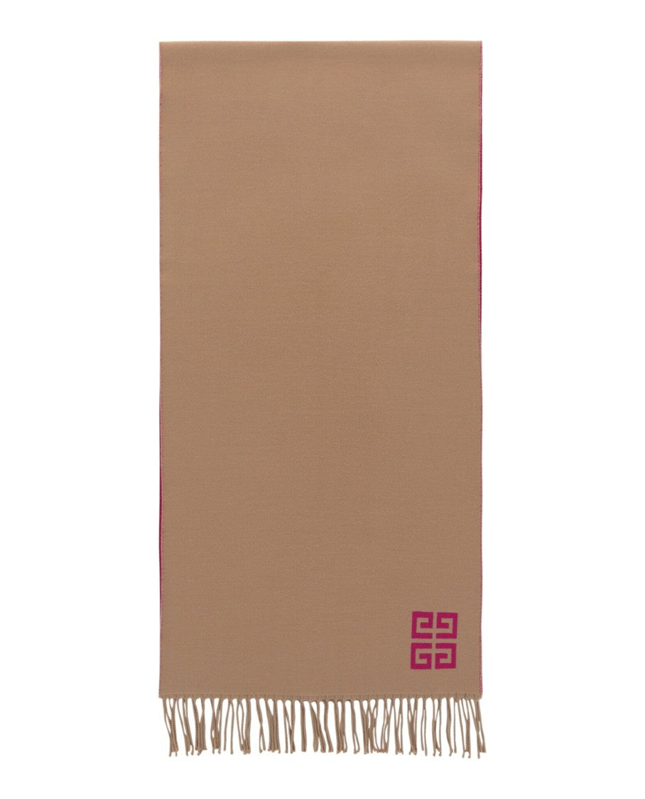 Givenchy 4G Reversible Wool Scarf