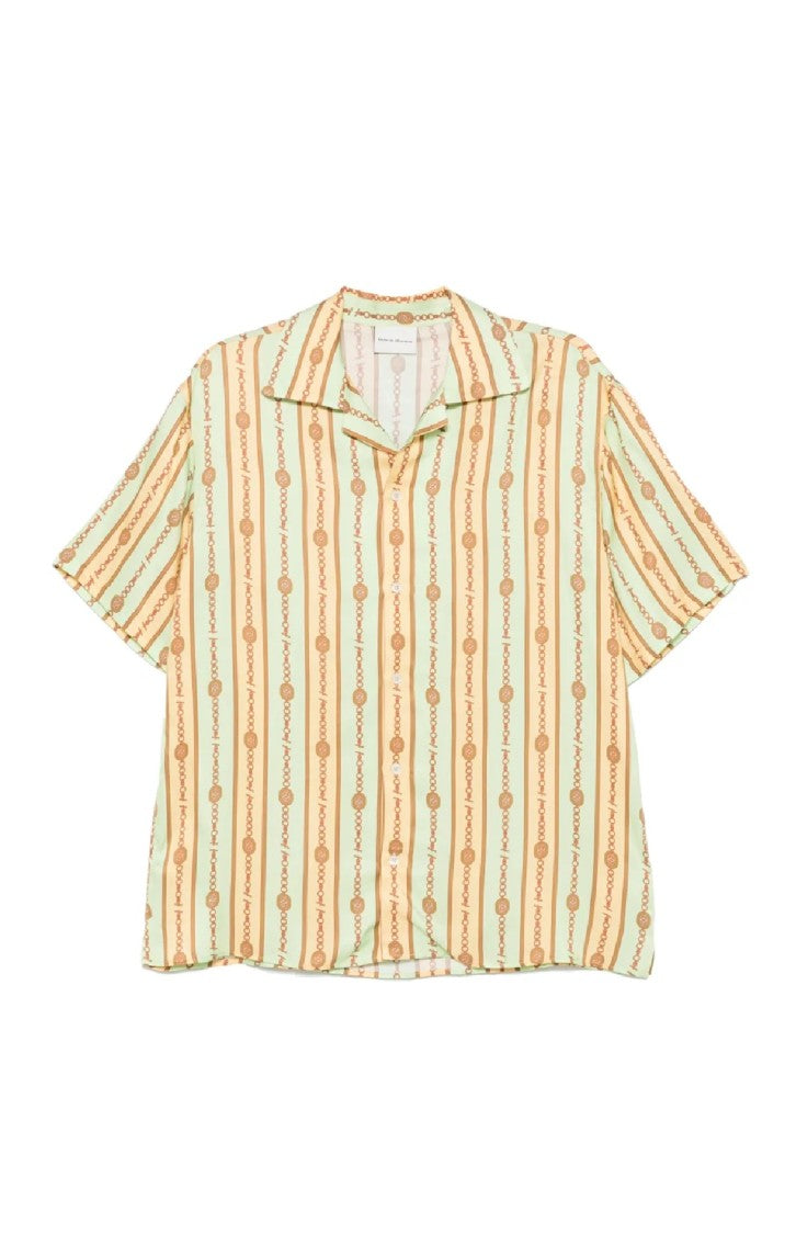 Drôle De Monsieur Short-Sleeved Relaxed Fit Shirt