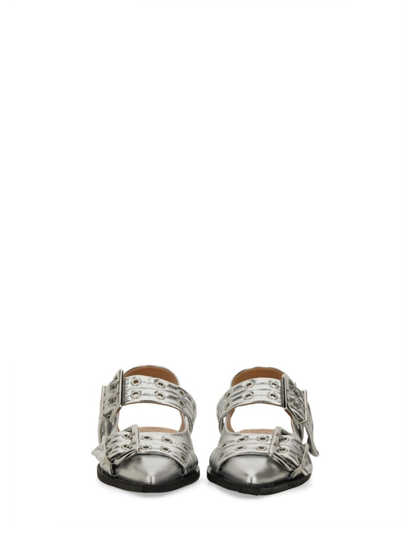 Ganni Ballerina With Buckle