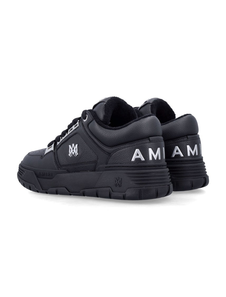 Amiri Metallic Ma-1 Textured Black Low-Top Sneakers