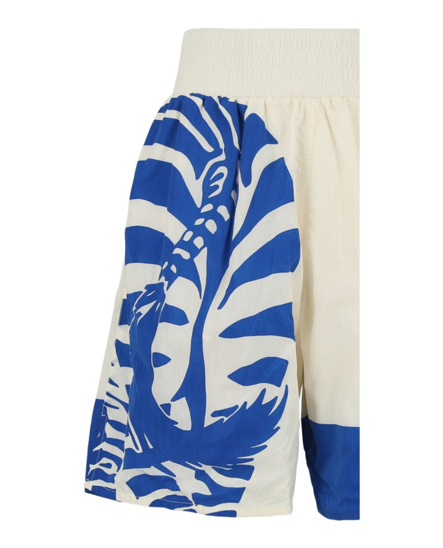 Bottega Veneta Tropical Print Shorts
