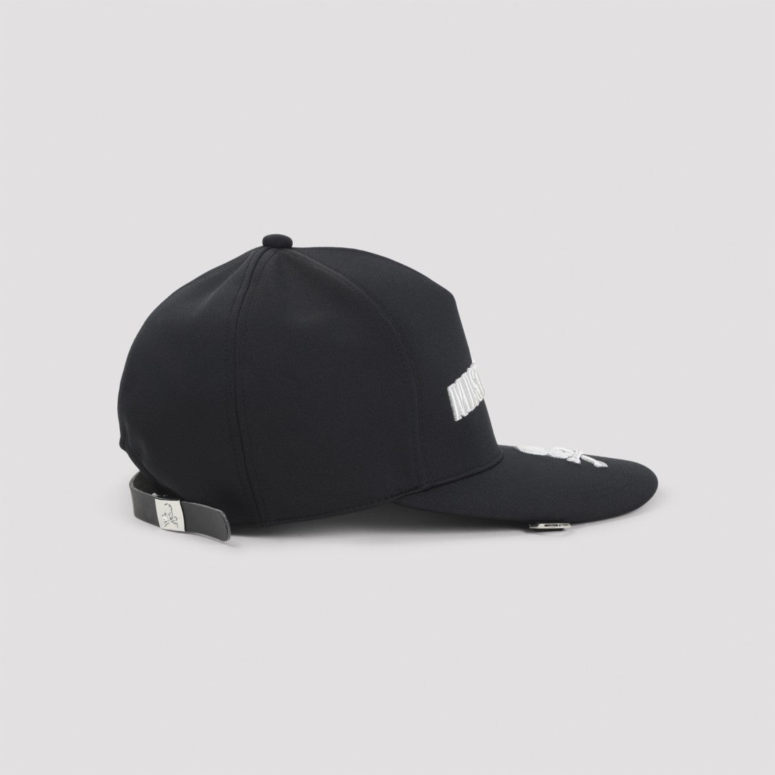 Mastermind Embroidered Black Polyester Cap With Skull Motif