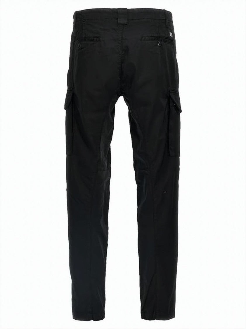 C.P. Company Tailored Straight Pants With Cargo-Style Pockets