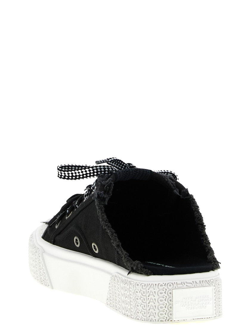 Marc Jacobs Slide-In Sneaker Mules With Textured Rubber Midsole