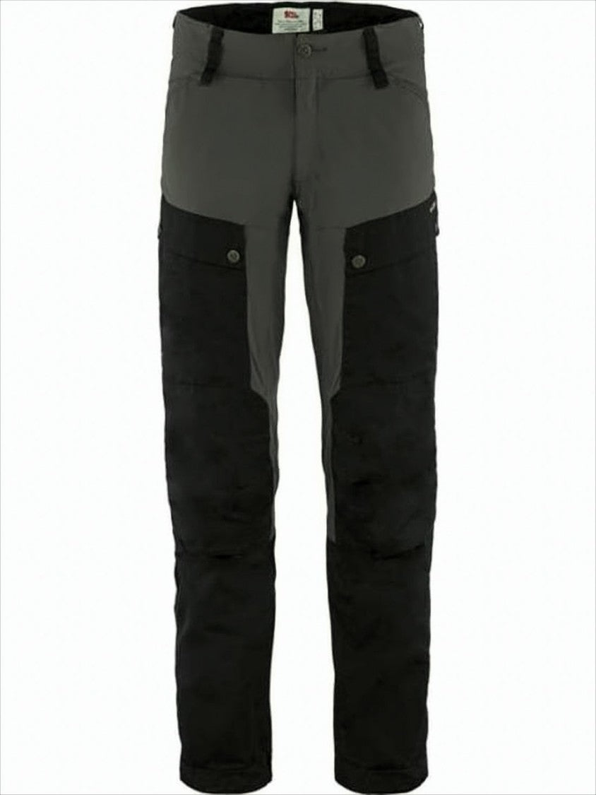 Fjallraven Kanken Two-Tone Straight Pants With Reinforced Sections And Structured Fit