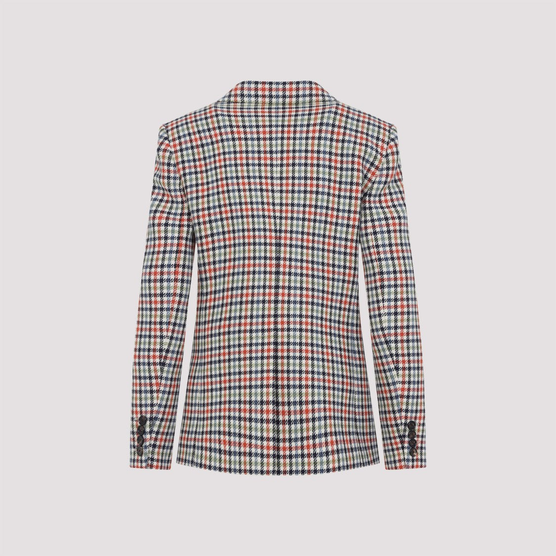 Chloé Tailored Multi-Colored Wool And Silk Blazer