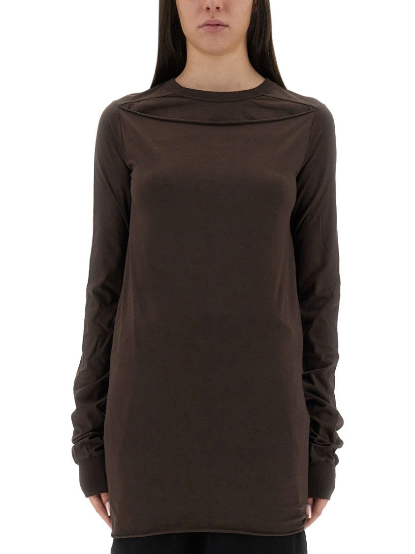 Rick Owens Shirt "Concordians Slashed Level Ls T"
