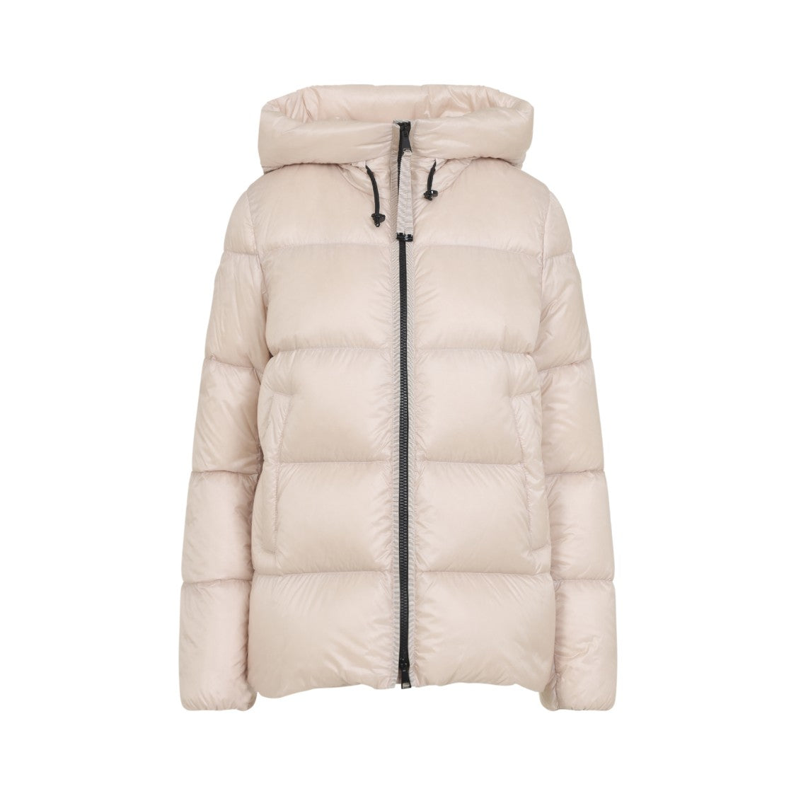 Moncler Serittes Short Light Pink Polyamide Parka