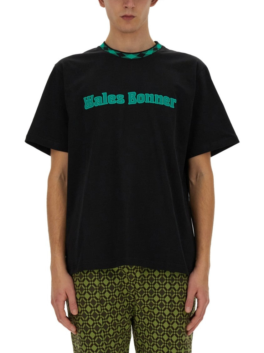 Wales Bonner Classic Graphic Print Cotton T-Shirt
