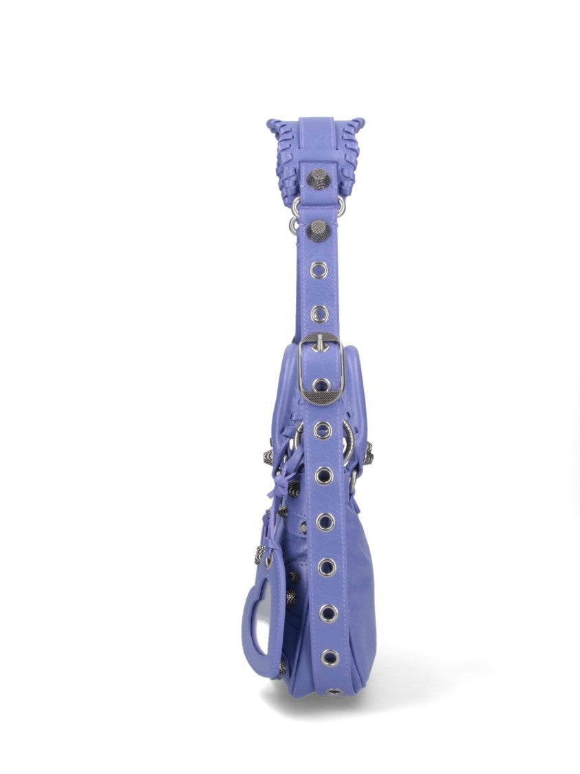 Balenciaga Small 'Neo Cagole' Shoulder Bag – Purple