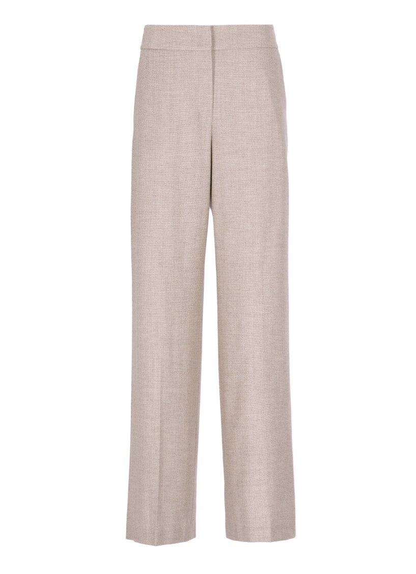 Peserico Beige Wool Pants