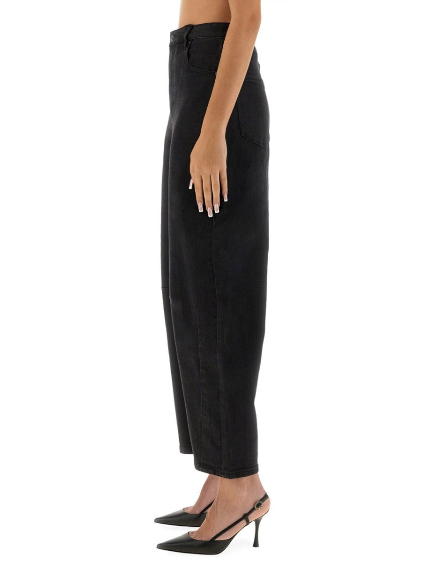 Self-Portrait "Barrel Leg" Jeans