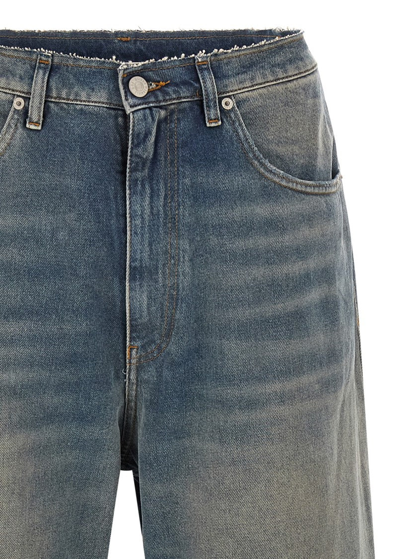 Mm6 By Maison Margiela Raw Cut Jeans