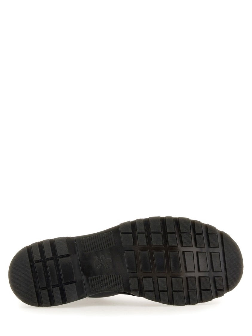 Premiata Leather Boots With Tubular Lace-Up Design
