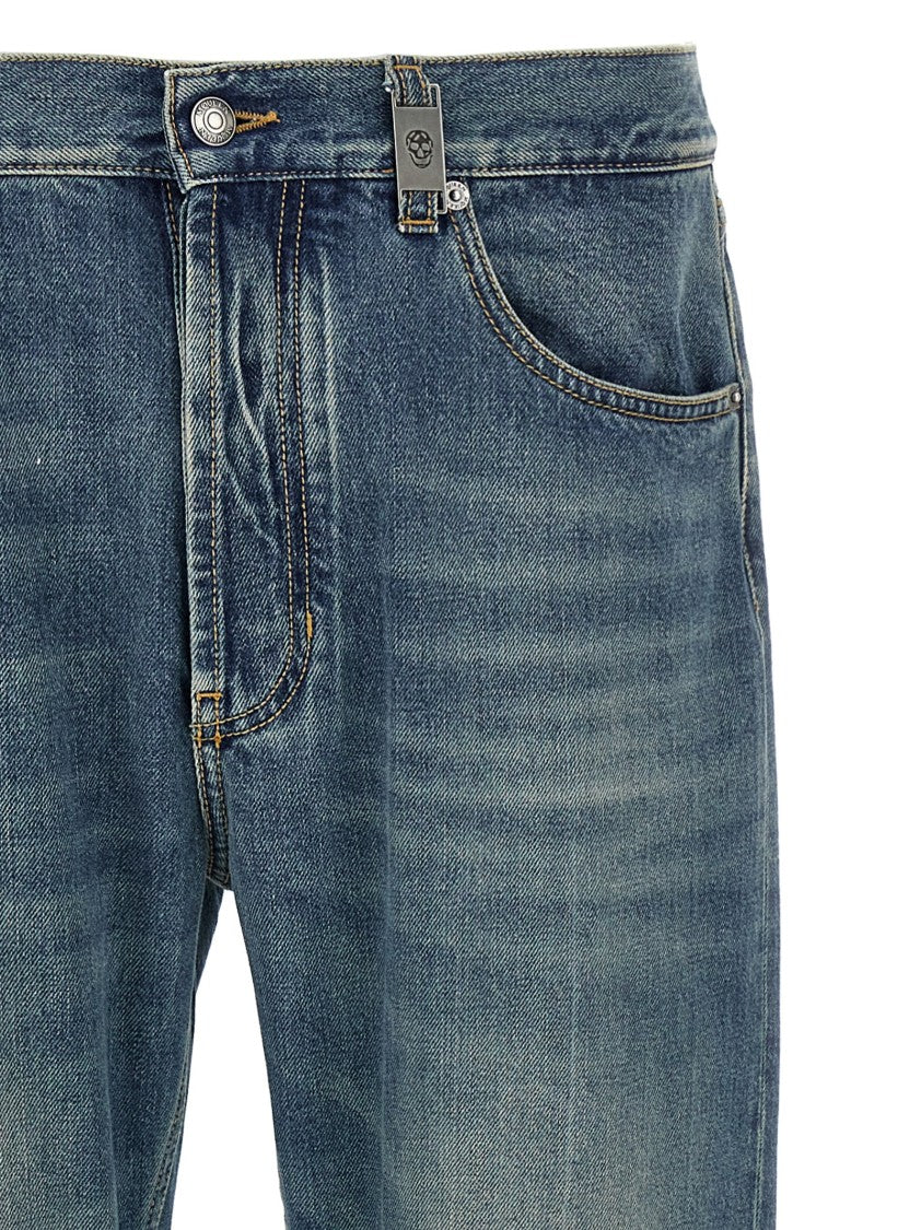 Mcqueen 'Skull' Jeans