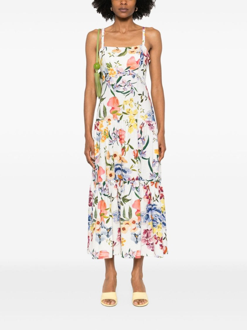 Farm Rio Greek Garden Long Dress