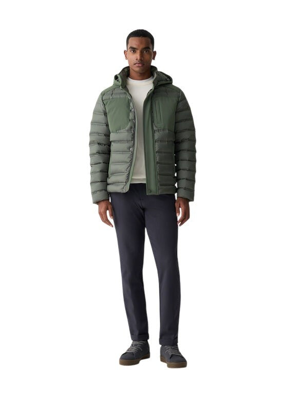 Colmar Originals Quilted Down Jacket With Stretch Inserts