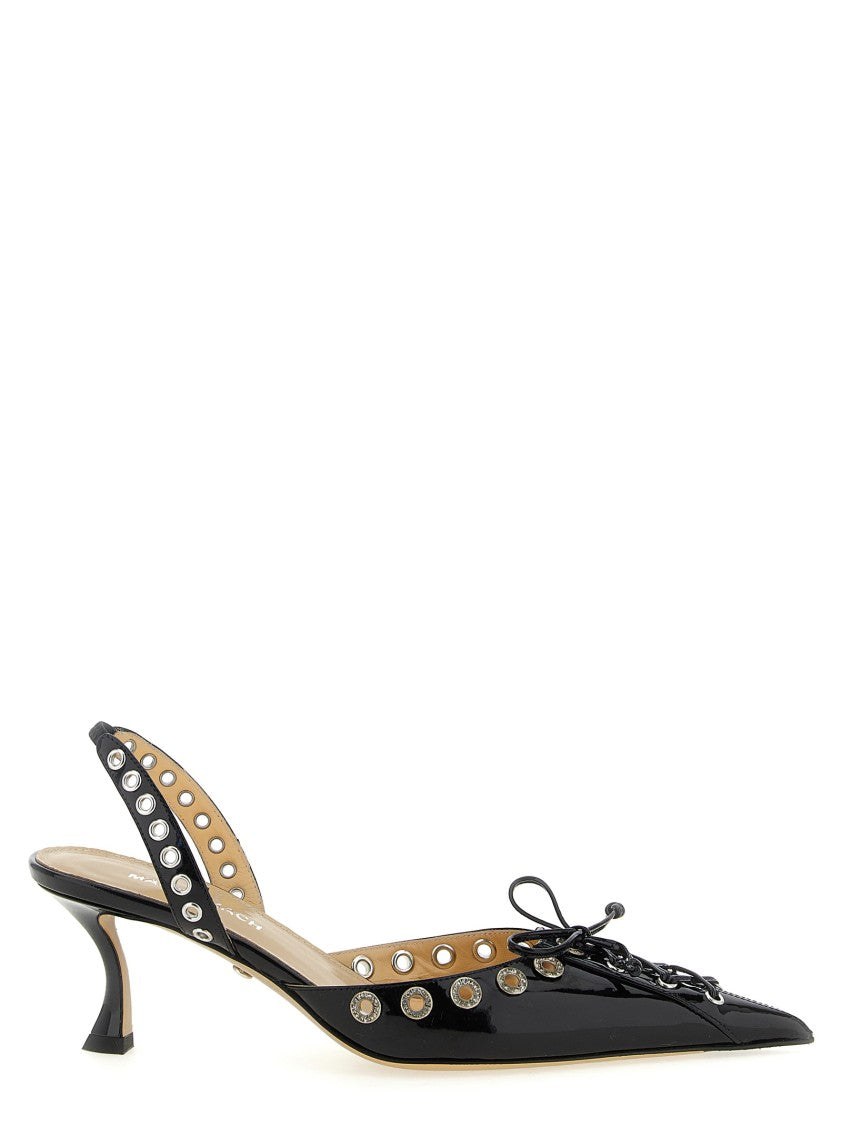 Mach & Mach Crystalized Corset' Slingback