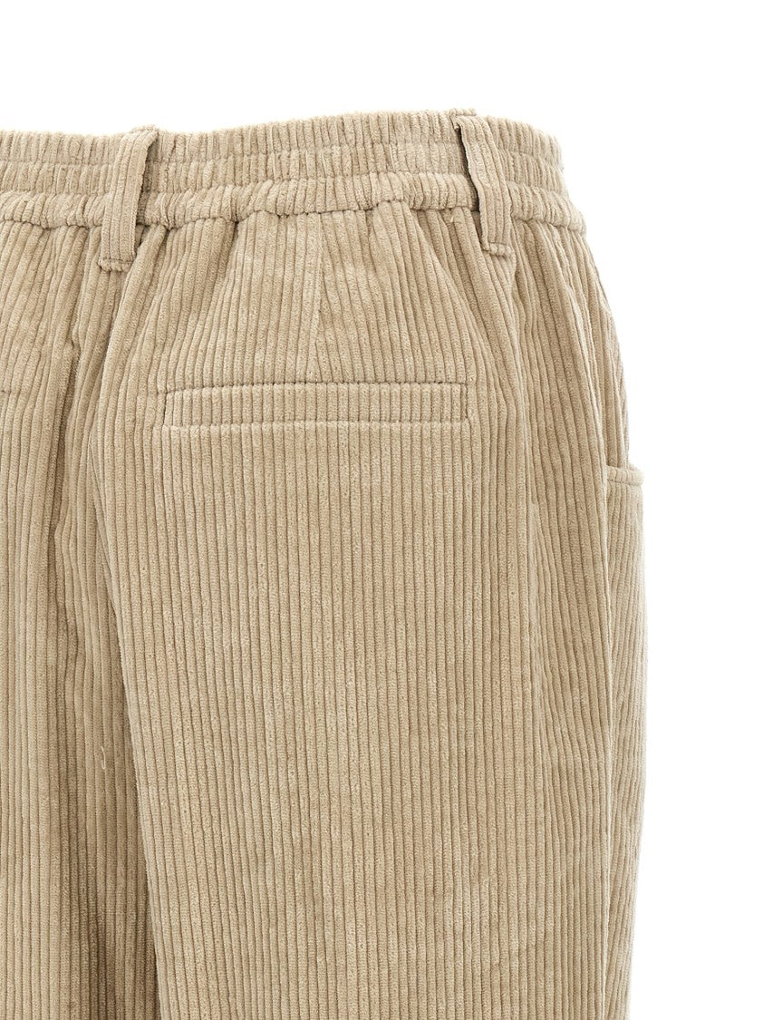 Brunello Cucinelli Relaxed Fit Corduroy Trousers