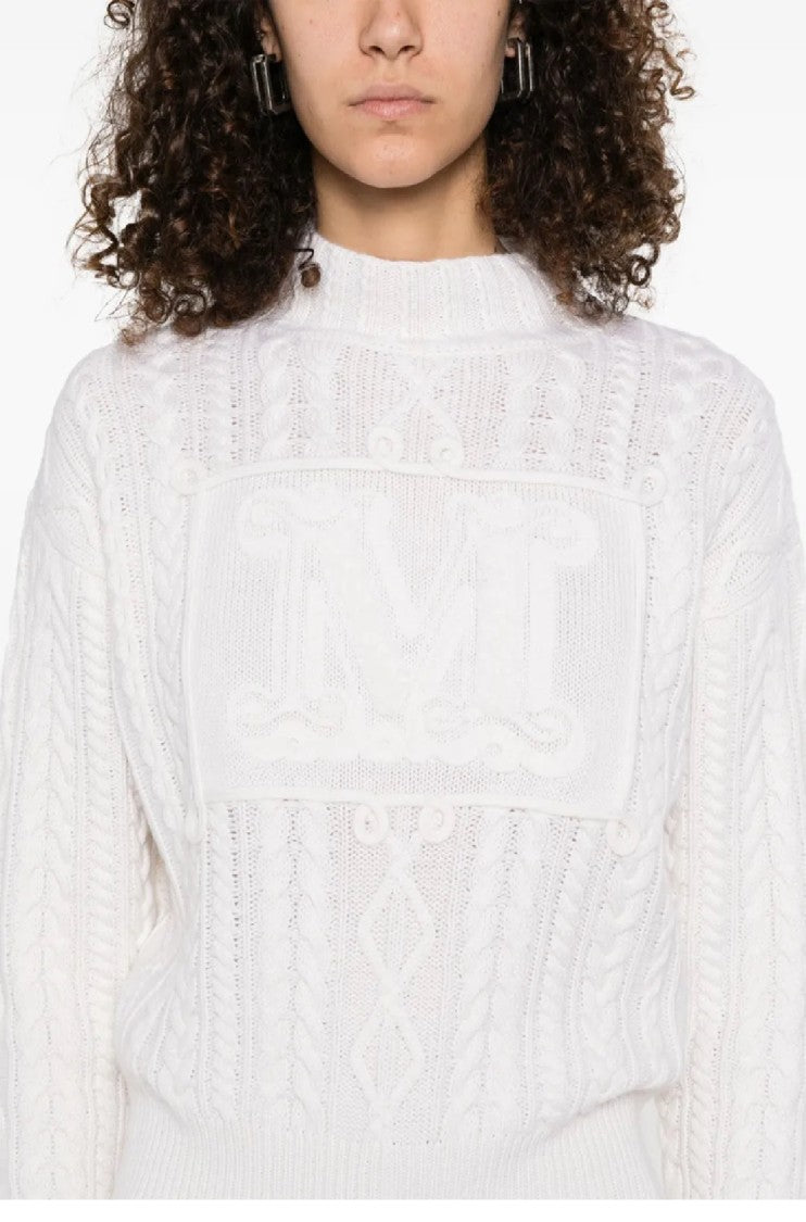 Max Mara Miranda Cable Knit Sweater