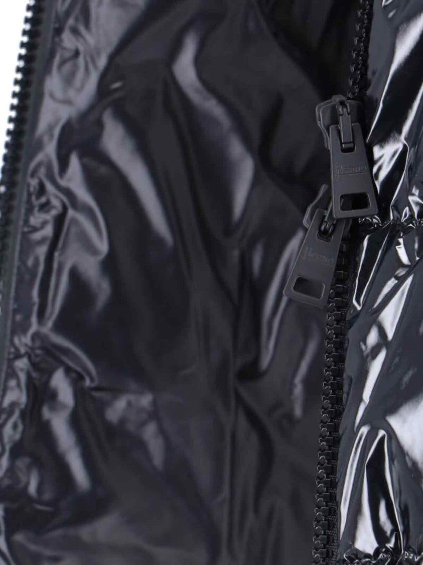 Herno High Collar Quilted Down Jacket