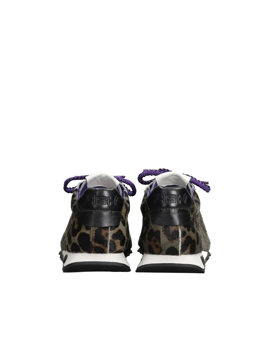 Ash Kill Bill Leopard Military Sneakers