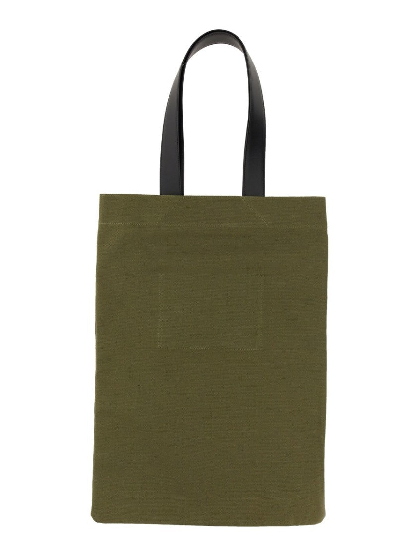Jil Sander Tote Bag With Double Leather Handle
