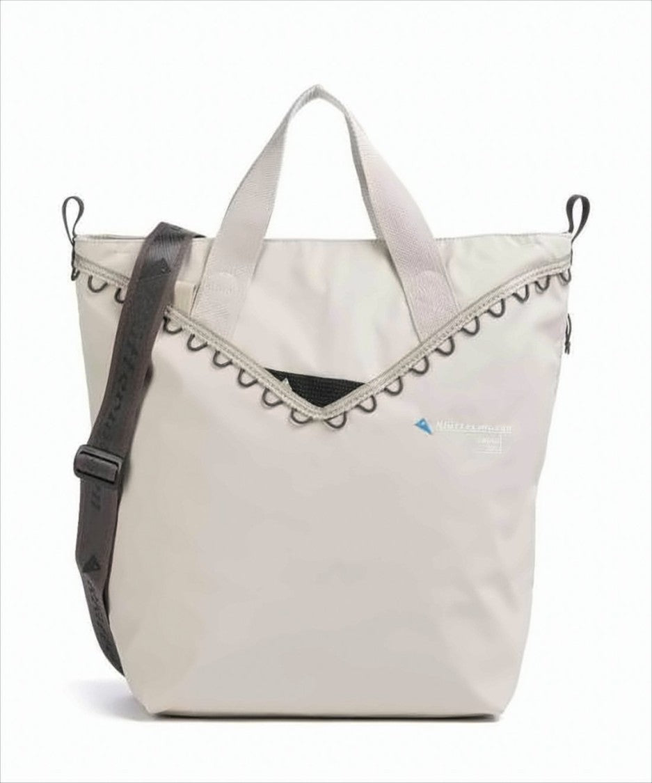 Klattermusen V-Shaped Trim Duffle Bag With Dual Handles And Adjustable Strap