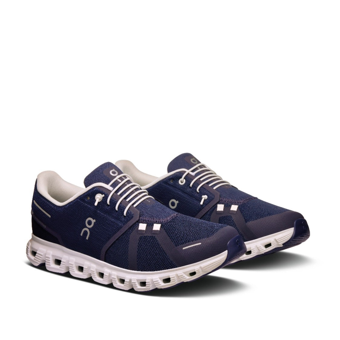 On Breathable Technical Fabric Sneakers With Cushioned Sole