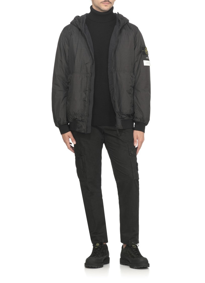 Stone Island High Neck Wool Sweater