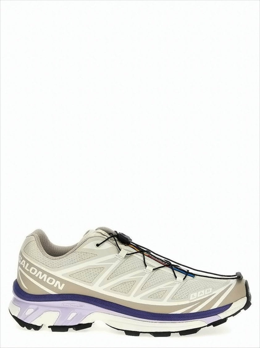 Salomon Streamlined Textile Sneakers With Quick-Lace System