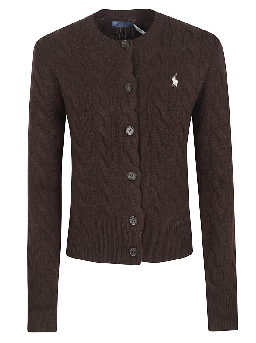 Polo Ralph Lauren Italian Wool And Cashmere Cable-Knit Cardigan