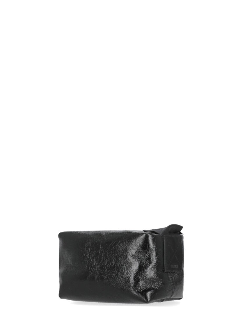 Uma Wang Leather Shoulder Bag
