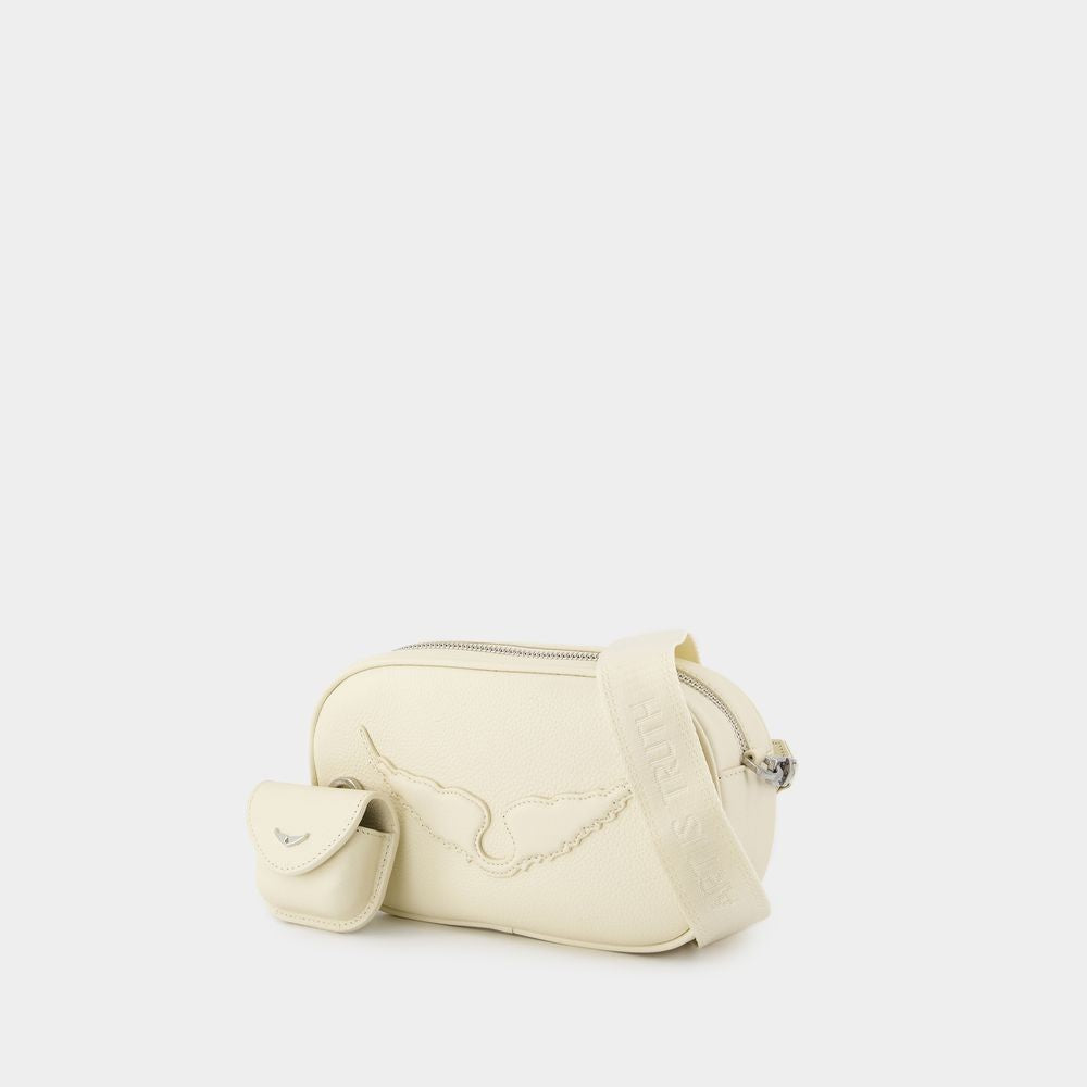 Zadig & Voltaire Rock With You Crossbody - Leather - White