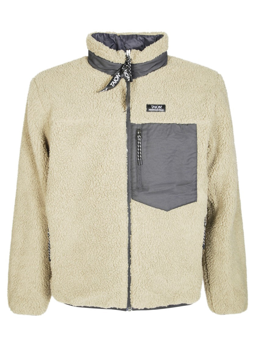 Taion Reversible Padded Jacket With High Collar