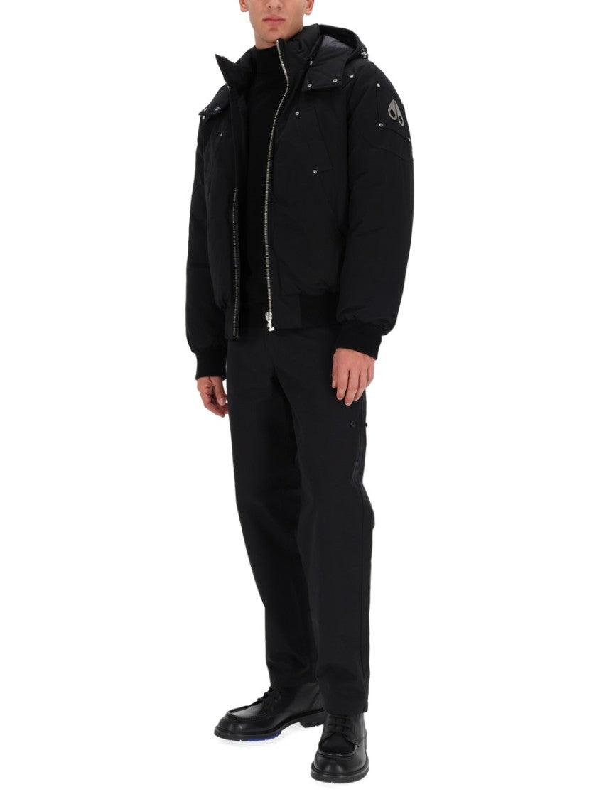 Moose Knuckles Padded Black Jacket