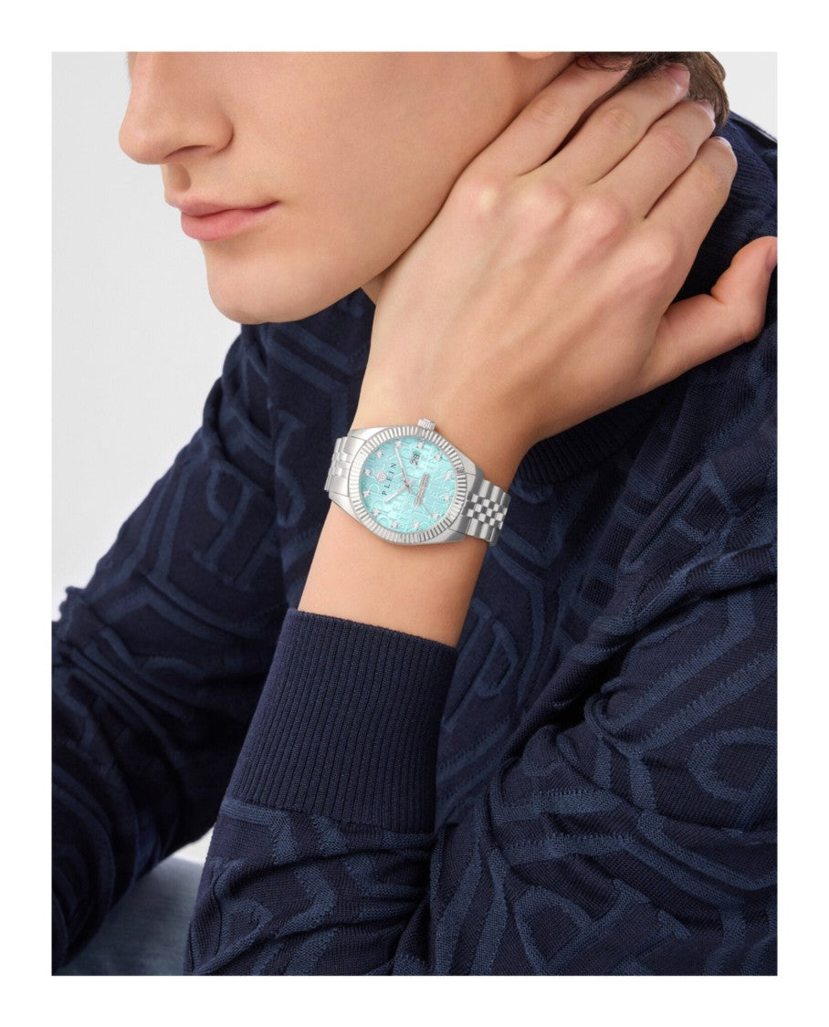 Philipp Plein Date Superlative Crystal Watch