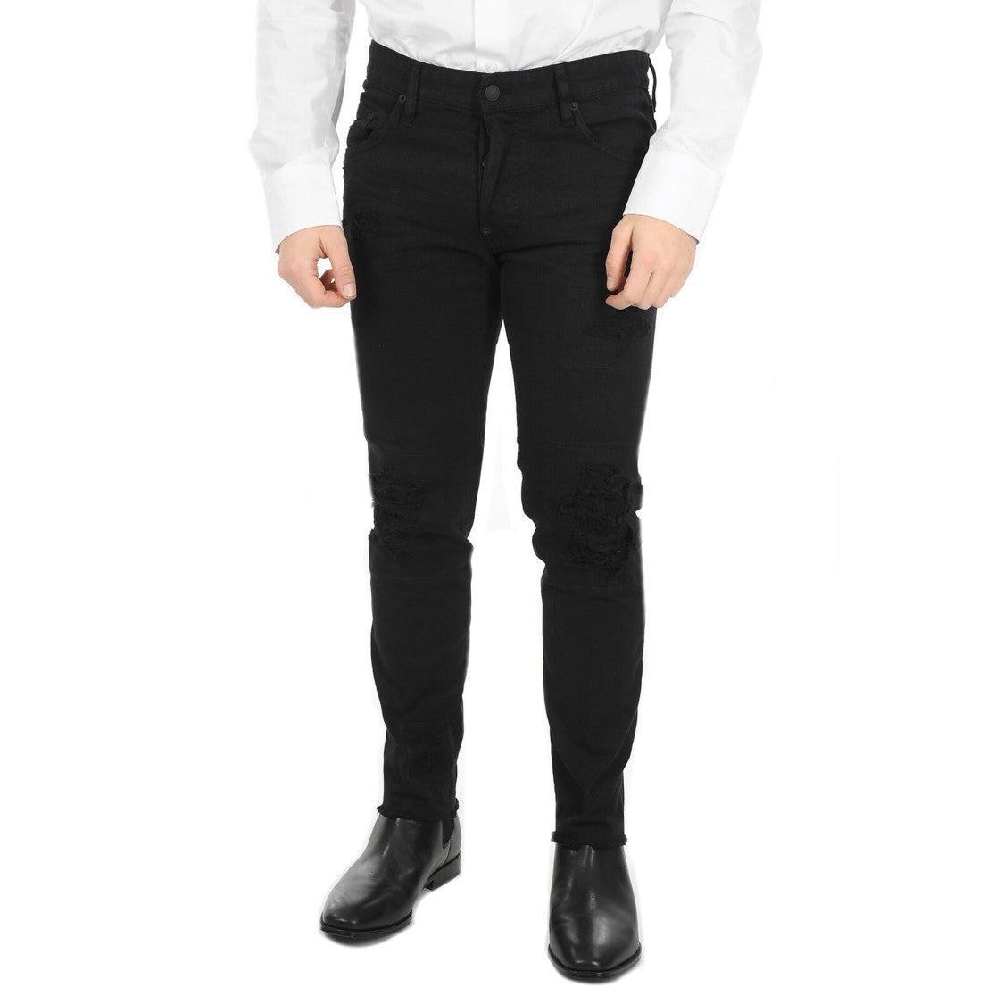 Dsquared2 Black Bull Skater Jeans