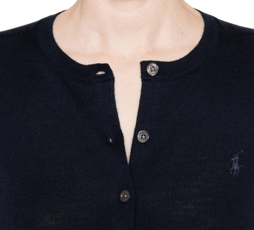 Polo Ralph Lauren Classic Crew Neck Wool Cardigan