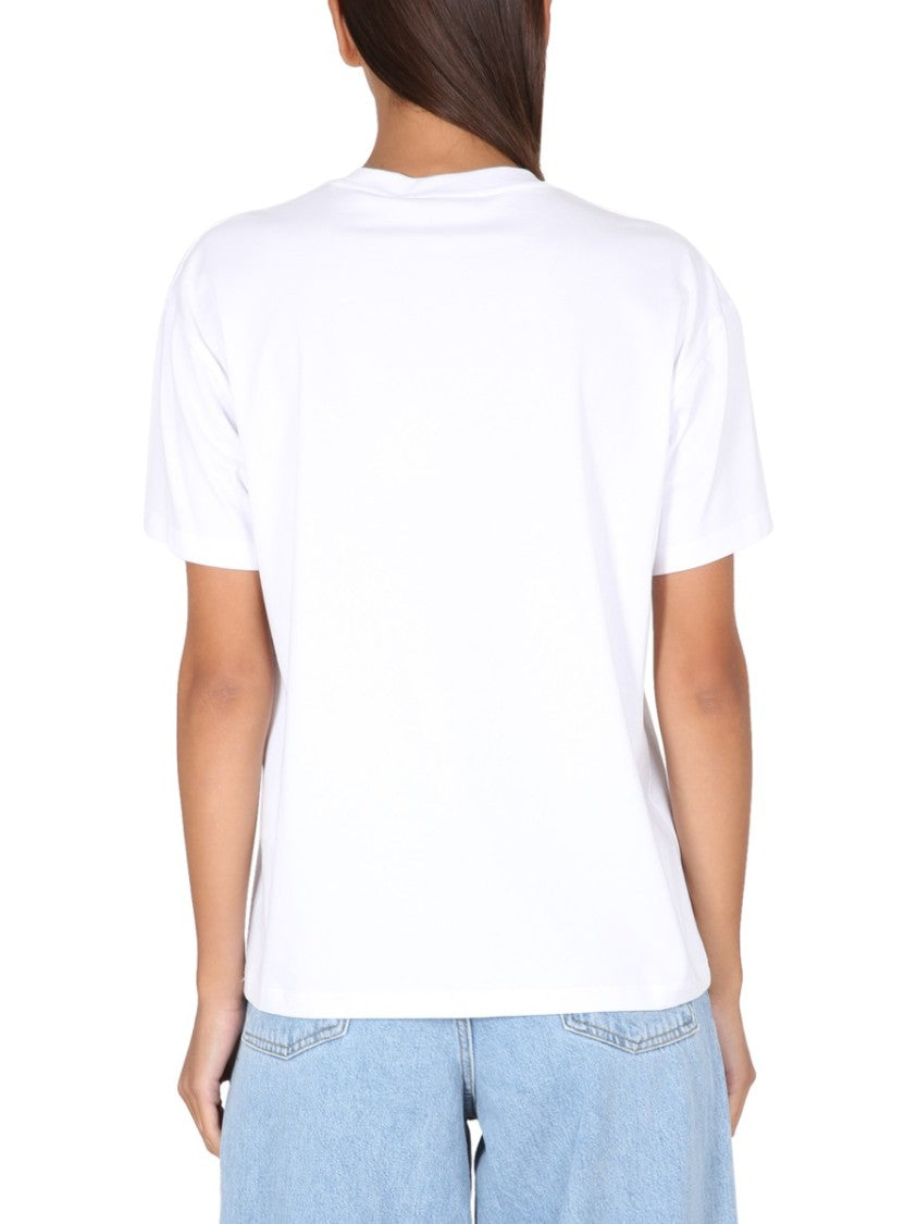 Mcm Playful Graphic Crewneck T-Shirt
