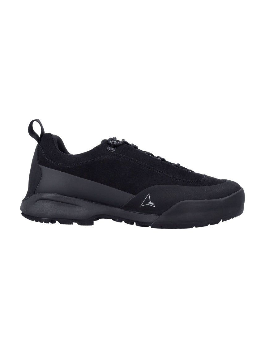 Roa Cingino Black Suede Sneakers