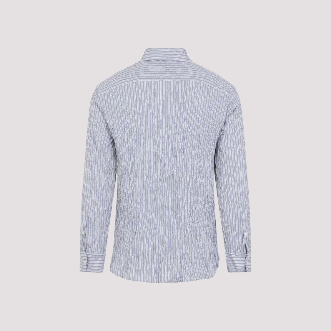 Bottega Veneta Classic Button-Down Shirt With Subtle Striped Pattern