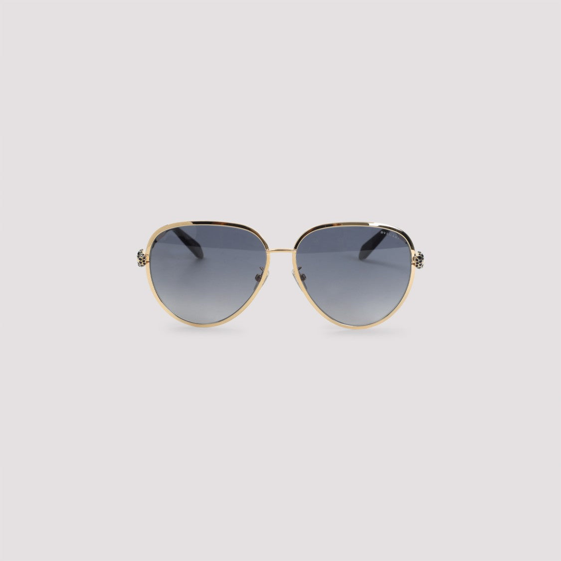 Bulgari Eyewear Serpenti Forever Rose Gold Metal Sunglasses