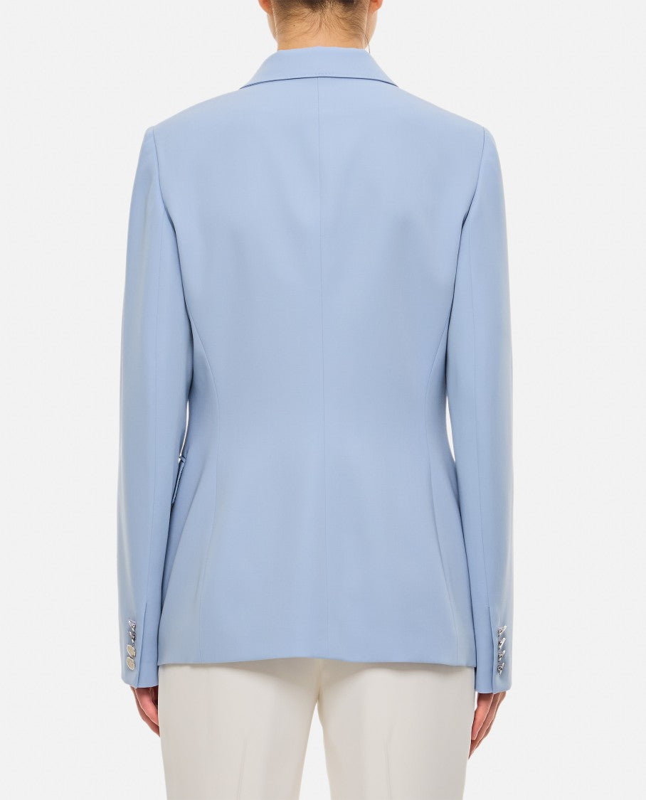 Ralph Lauren Collection Camden Wool Gabardine Double-Breasted Jacket