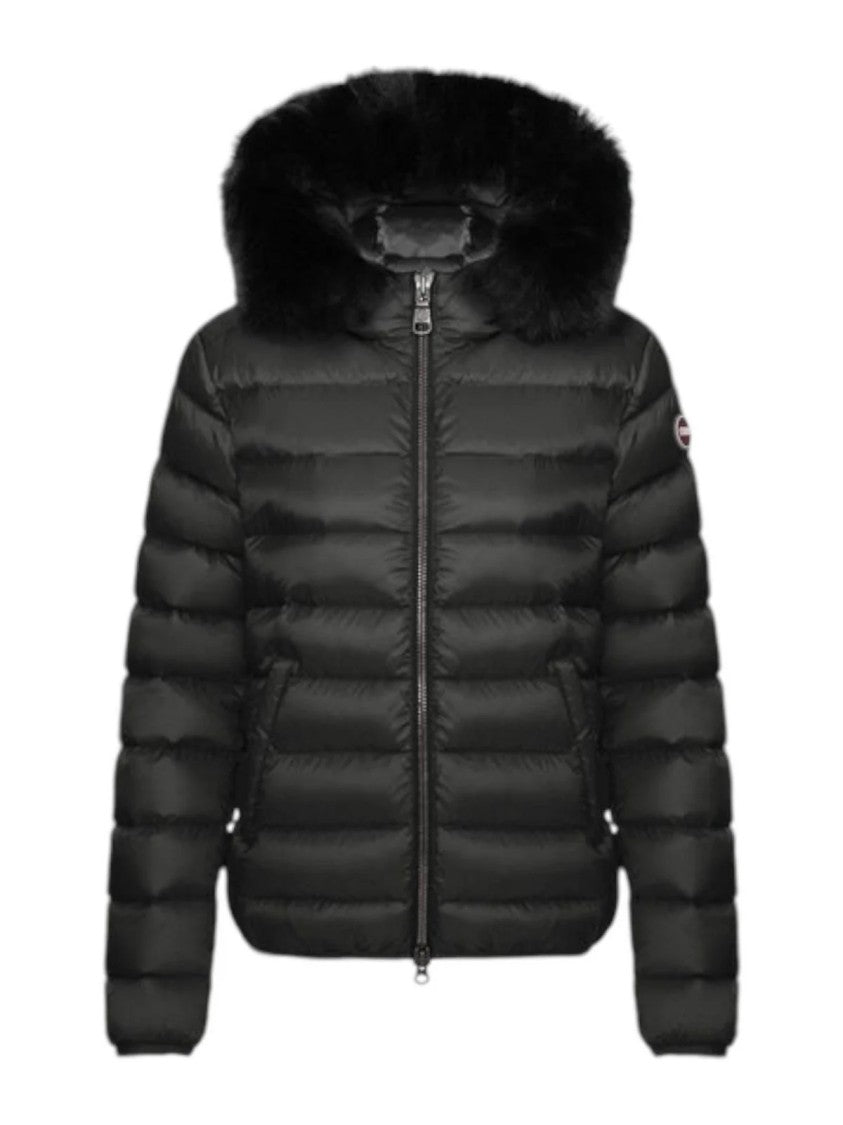 Colmar Originals Black Water-Repellent Quilted Winter Jacket