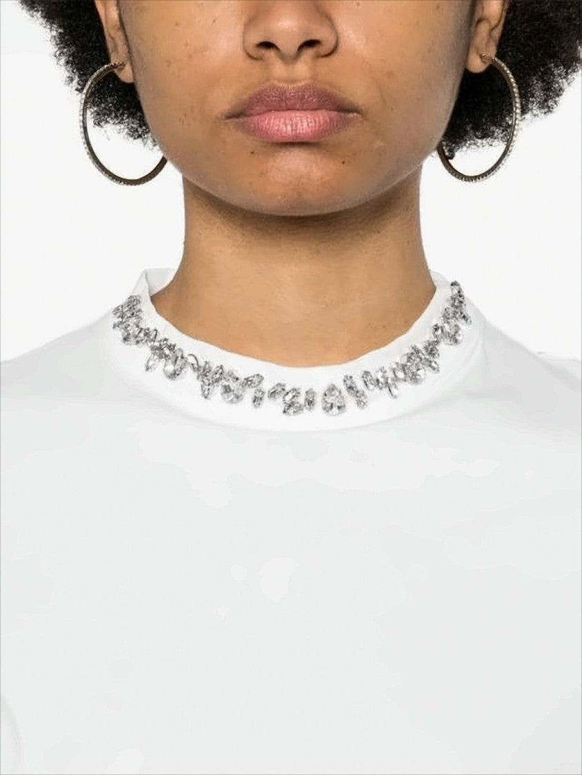 Golden Goose Short-Sleeved T-Shirt With Sparkling Embellishments