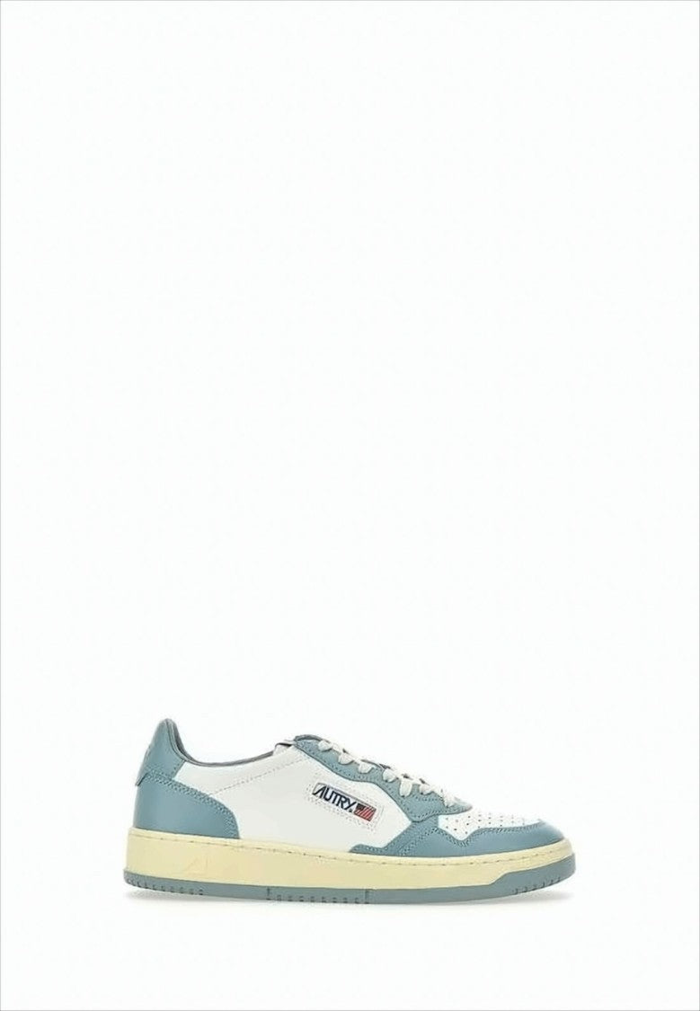 Autry Autry Low-Top Sneakers With Smooth Leather Panels And Perforated Detailing