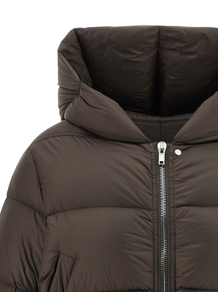 Rick Owens Quilted Nylon Bomber Jacket