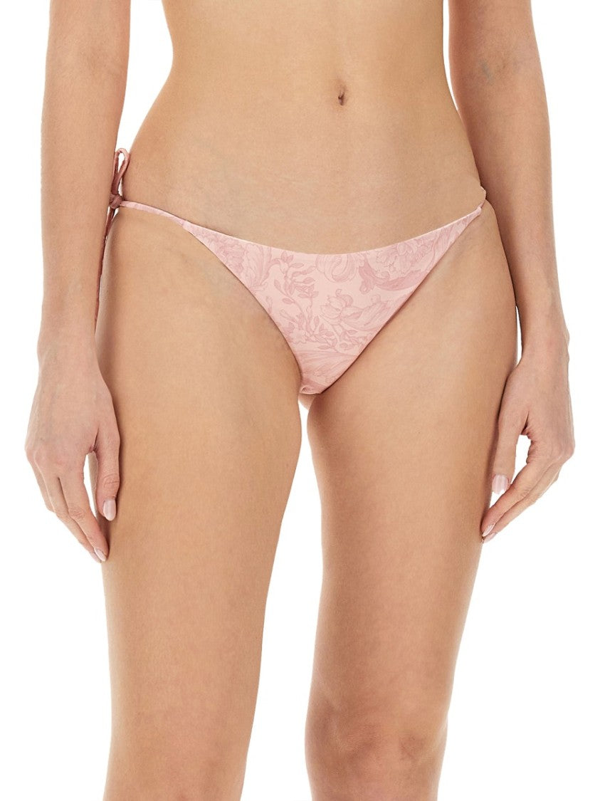 Versace Baroque Print Bikini Bottom