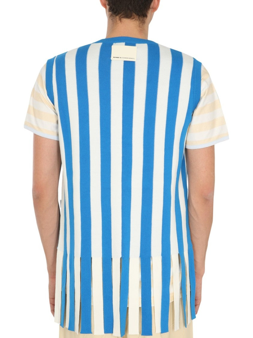 Sunnei X Eleonora Bonucci Sleeveless V-Neck Sweater